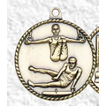 Medal, "Gymnastics-Male" High Relief - 2" Dia